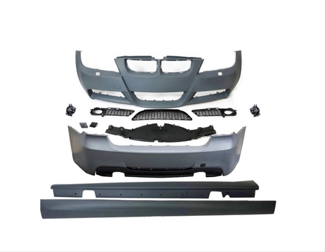 BMW 3 SERISI E90 2005-2008 İÇİN UYUMLU M-TECH BODY KIT(MAKYAJSIZ M-TECH)(SİS DAHİL)